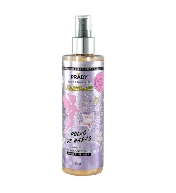 BRUMA BRILLI BRILLI SPRAY PARA CUERPO Y PELO POLVO DE HADAS - PRADY