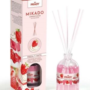 AMBIENTADOR MIKADO FRESA Y NATA - PRADY
