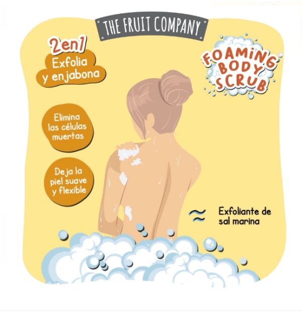 EXFOLIANTE CORPORAL DE PIÑA - THE FRUIT COMPANY - Imagen 2