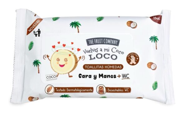 TOALLITAS MULTIUSOS  COCO-THE FRUIT COMPANY