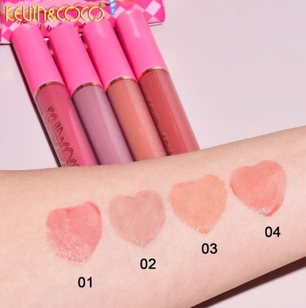 SET DE 4 LABIALES- KEVIN Y COCO - - Imagen 2