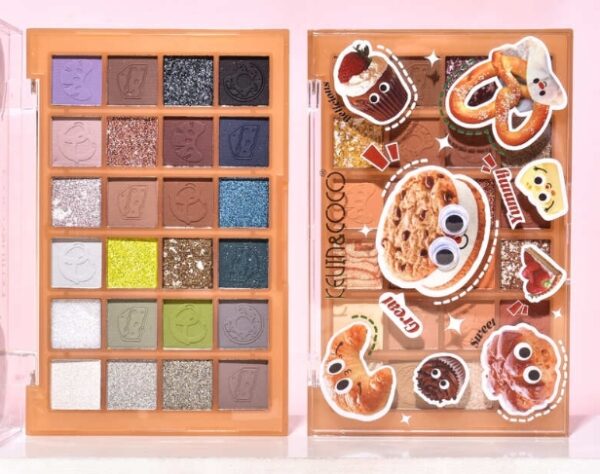 PALETA SOMBRAS DE OJOS - 24 COLORES YUMMY 2- KEVIN Y COCO- - Imagen 3