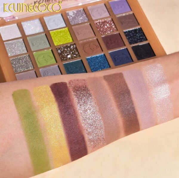 PALETA SOMBRAS DE OJOS - 24 COLORES YUMMY 2- KEVIN Y COCO- - Imagen 2