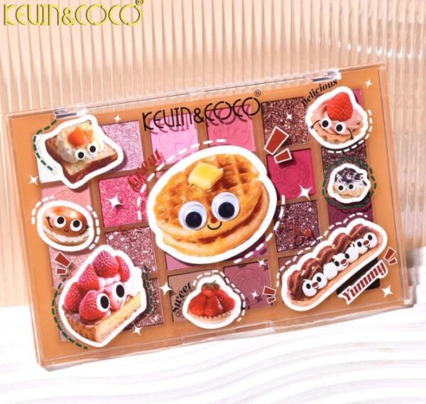 PALETA DE SOMBRAS DE OJOS - 24 COLORES YUMMY 1 - KEVIN Y COCO- - Imagen 2
