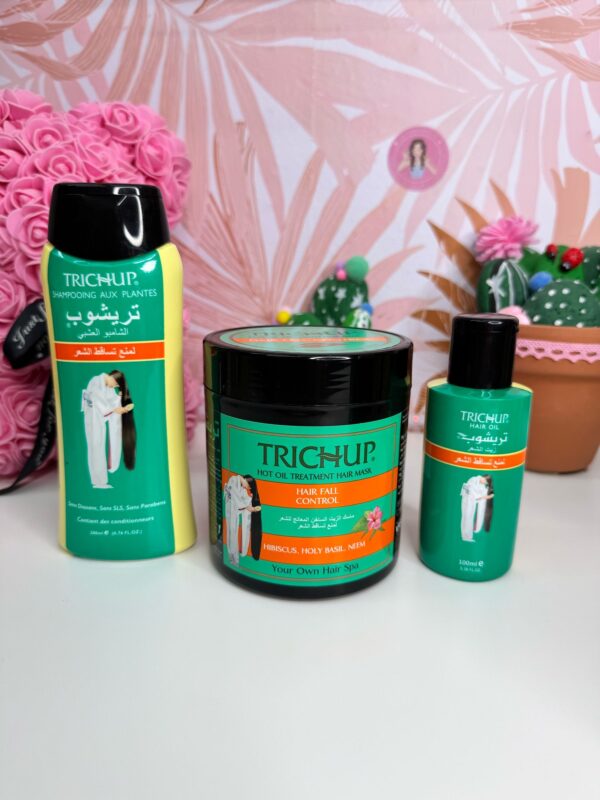 LOTE TRATAMIENTO ANTI CAÍDA -3 PRODUCTOS-TRICHUP-INDIA-