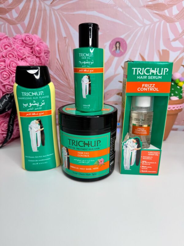 LOTE TRATAMIENTO ANTI CAÍDA -4 PRODUCTOS-TRICHUP-INDIA-