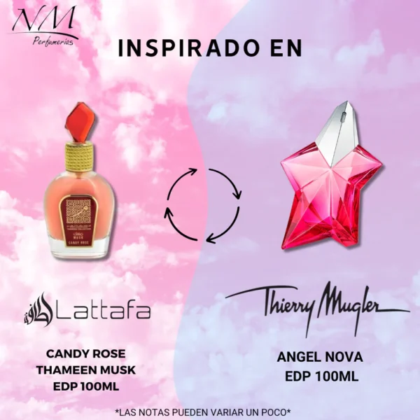 MUSK CANDY ROSE - LATTAFA - 100 ML - Imagen 3