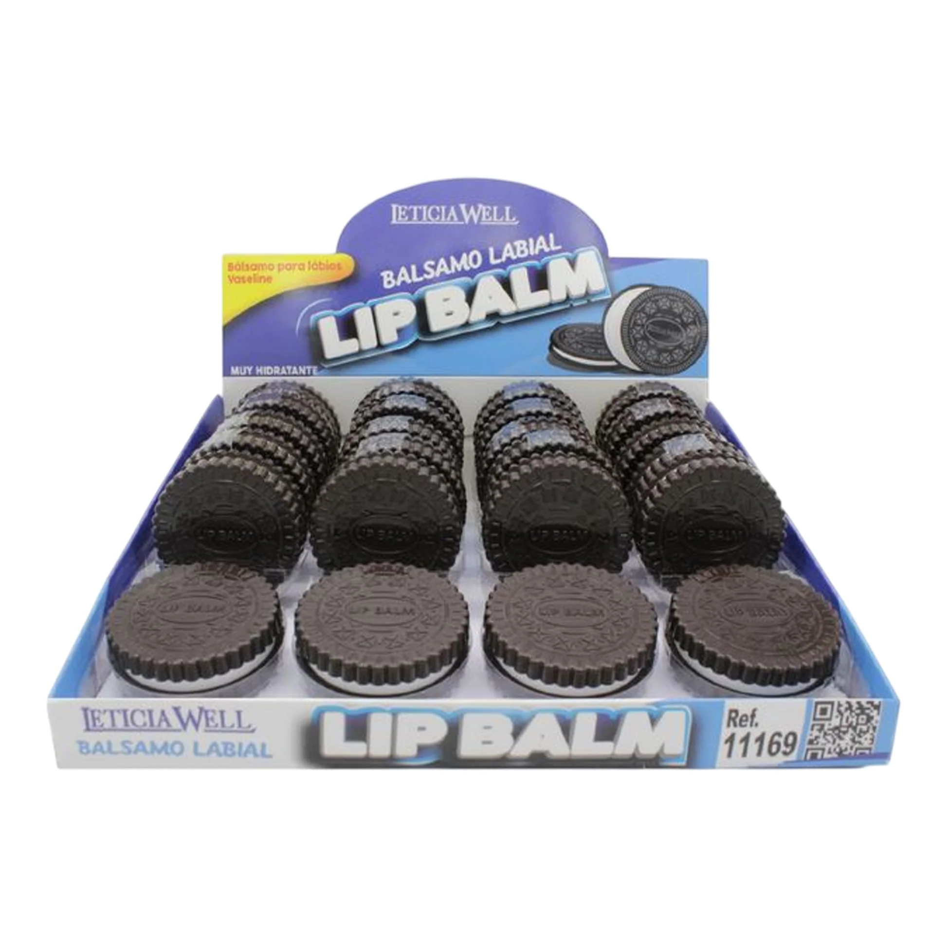 BALSAMO LABIAL GALLETA OREO - LETICIA WELL -