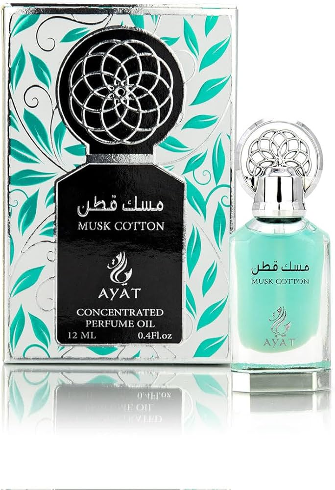 PERFUME CONCENTRADO - MUSK COTTON - AYAT - 12 ML -