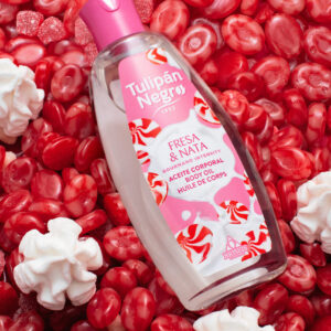 ACEITE CORPORAL FRESA Y NETA - TULIPAN NEGRO - 200 ML -