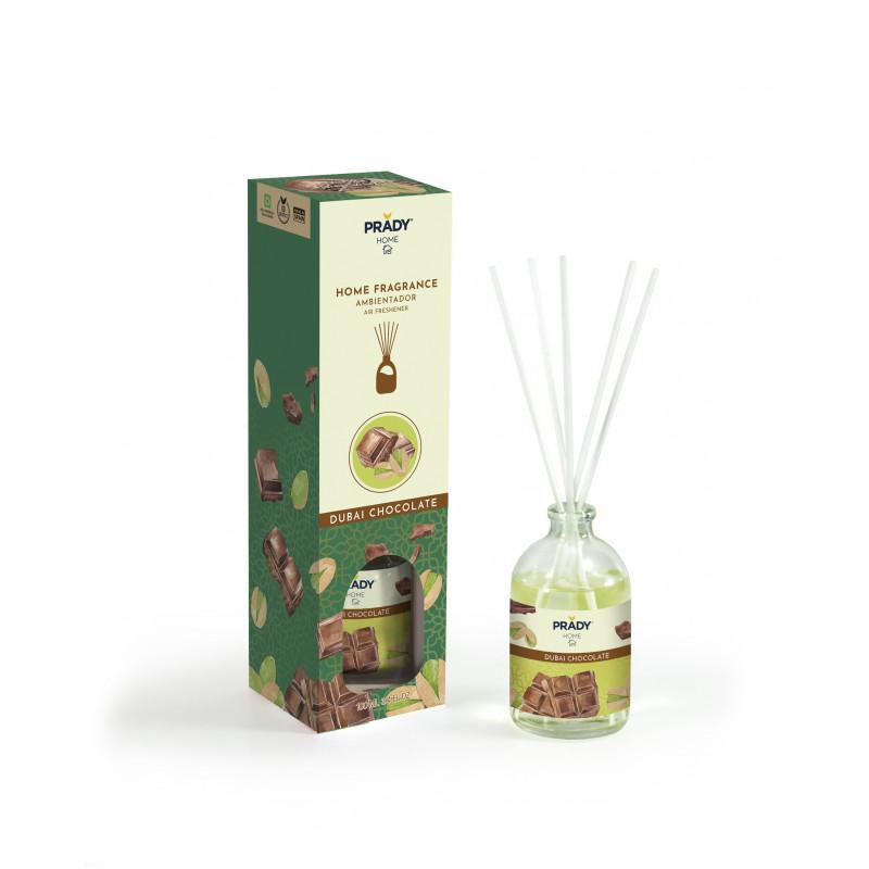 AMBIENTADOR MIKADO - CHOCOLATE DUBAI - PRADY - 100 ML -