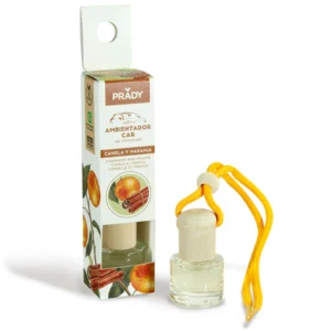 AMBIENTADOR DE COCHE - CANELA Y NARANJA - PRADY - 6 ML -