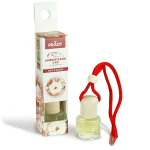 AMBIENTADOR DE COCHE - OUD & ROSES - PRADY - 6 ML -