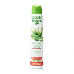 DESODORANTE SPRAY - ALOE VERA - TULIPAN NEGRO - 200 ML -