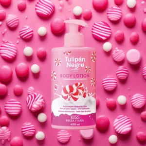 LOCION CORPORAL FRESA Y NATA - TULIPAN NEGRO - 400 ML -