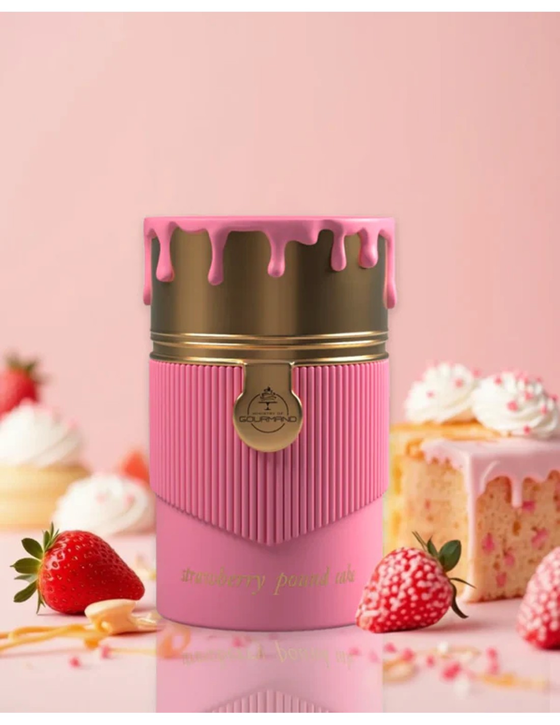 MINISTRY OF GOURMAND - STRAWBERRY POUND CAKE - PARIS CORNER - 100 ML - - Imagen 2