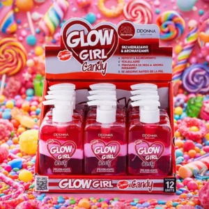 GEL HIDRATANTE 2 EN 1 - GLOW GIRL CANDY - DONNA - 200 ML