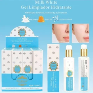 GEL LIMPIADOR HIDRATANTE - MILK WHITE - KISS BEAUTY - 200 ML