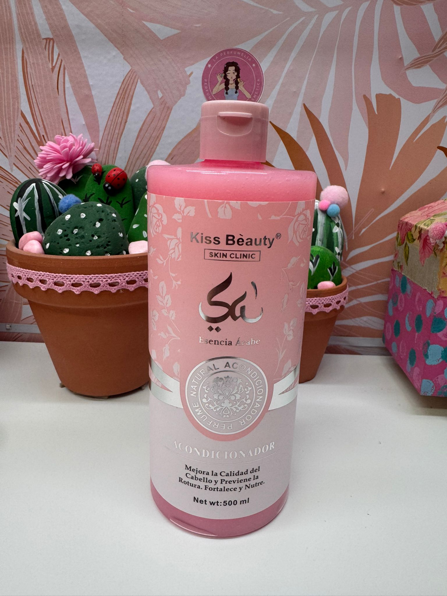 ACONDICIONADOR - ESENCIA ARABE - KISS BEAUTY - 500 ML - Imagen 2