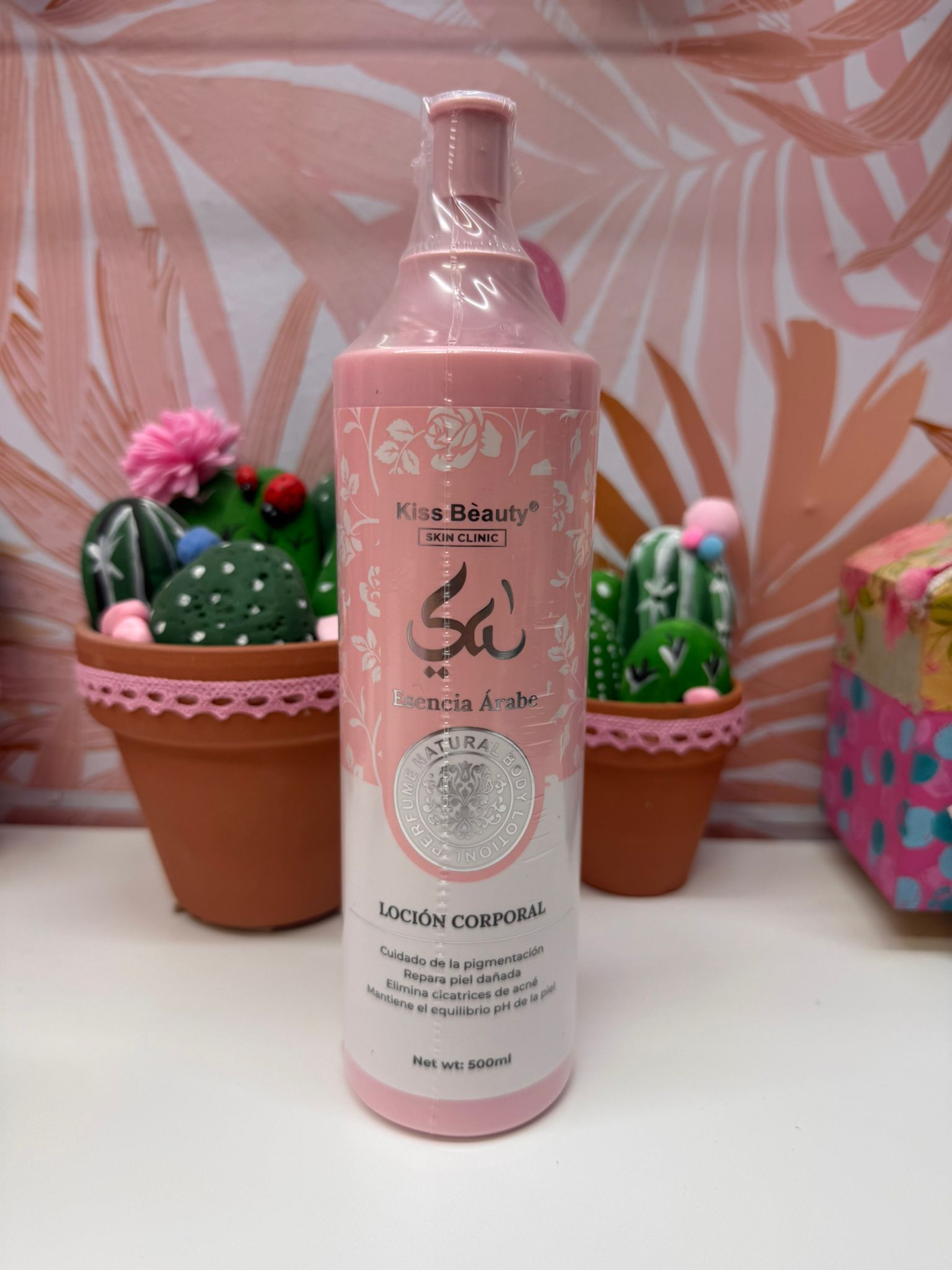 LOCION CORPORAL - ESENCIA ARABE - KISS BEAUTY - 500 ML - Imagen 2