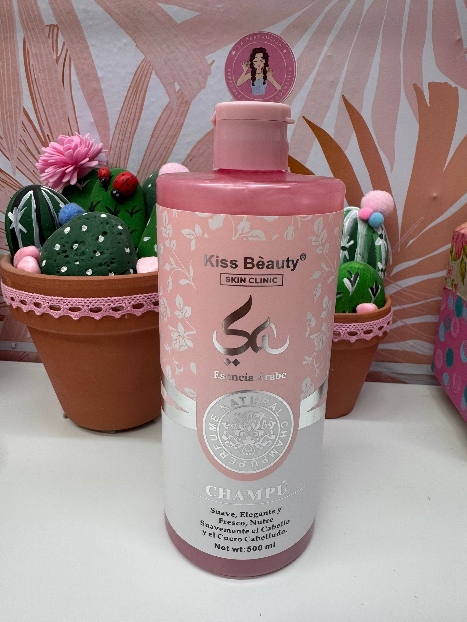 CHAMPU - ESENCIA ARABE - KISS BEAUTY - 500 ML - Imagen 2