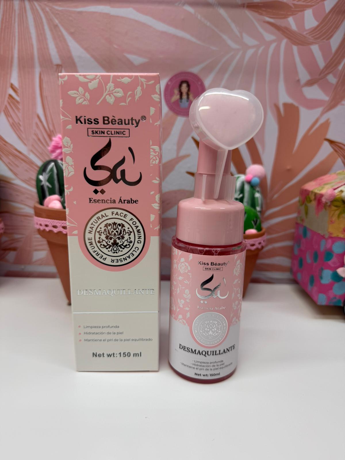 DESMAQUILLANTE - ESENCIA ARABE - KISS BEAUTY - 150 ML