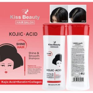 CHAMPU - ACIDO KOJICO - KISS BEAUTY - 420 ML