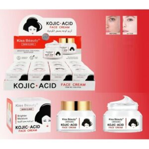 CREMA FACIAL CON ACIDO KOJICO - KISS BEAUTY - 50 GR
