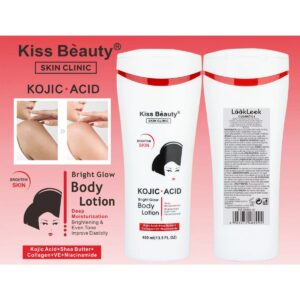 LOCION CORPORAL - ACIDO KOJICO - KISS BEAUTY - 400 ML