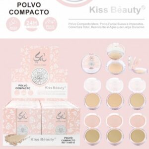 POLVO COMPACTO - ESENCIA ARABE - KISS BEAUTY - 25GR