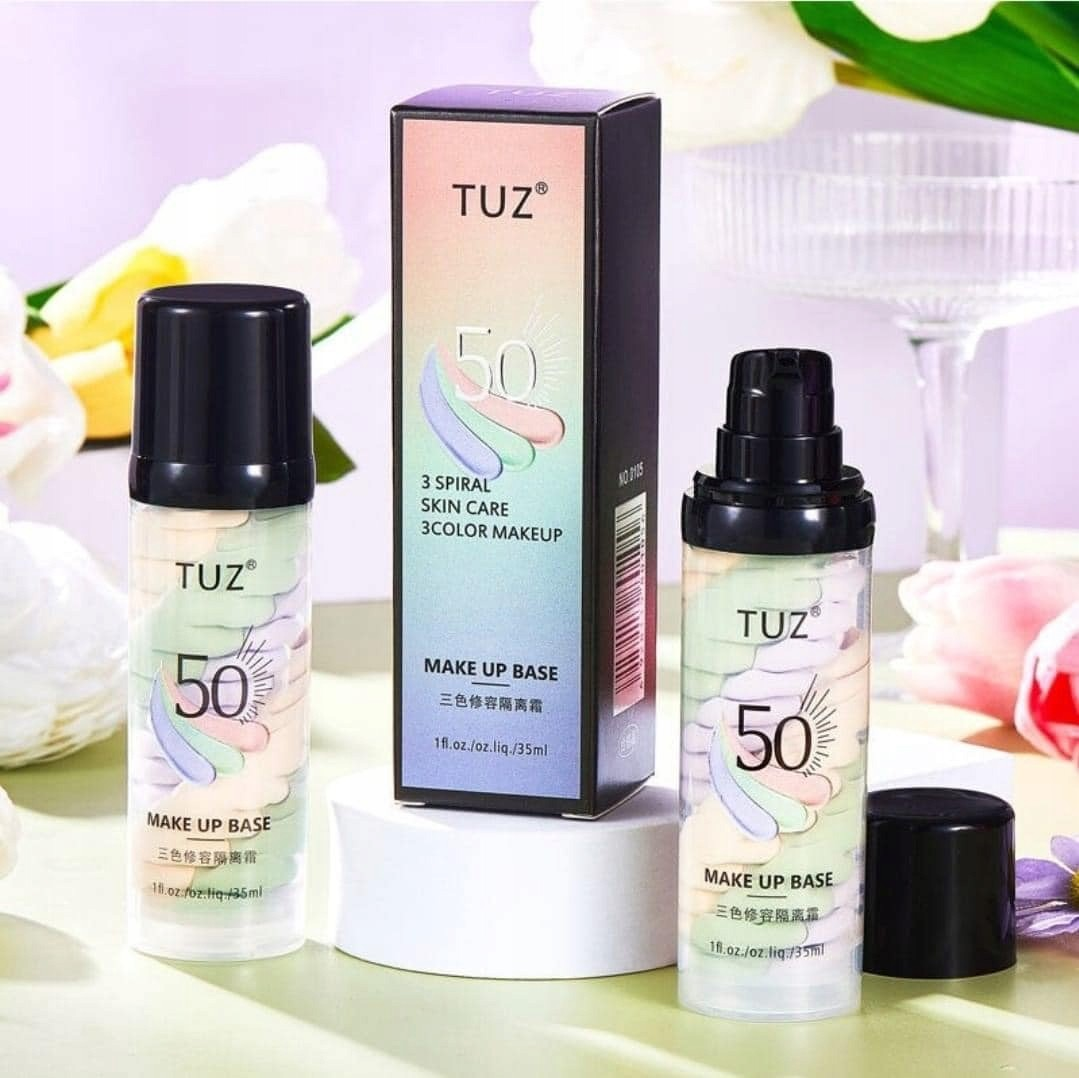 PREBASE DE MAQUILLAJE CON PROTECCION SOLAR 50 - TUZ - 35 ML - Imagen 2
