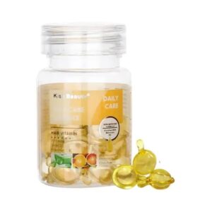 CAPSULAS SERUM CAPILAR CON VITAMINAS Y ALOE VERA - KISS BEAUTY - 20 CAPSULAS