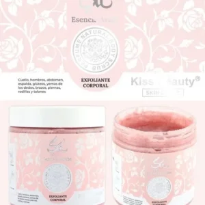 EXFOLIANTE CORPORAL ESENCIA ARABE YARA - KISS BEAUTY - 500 GR