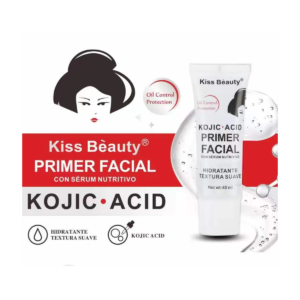 PRIMER FACIAL CON SERUM NUTRITIVO - ACIDO KOJICO - KISS BEAUTY - 40 ML