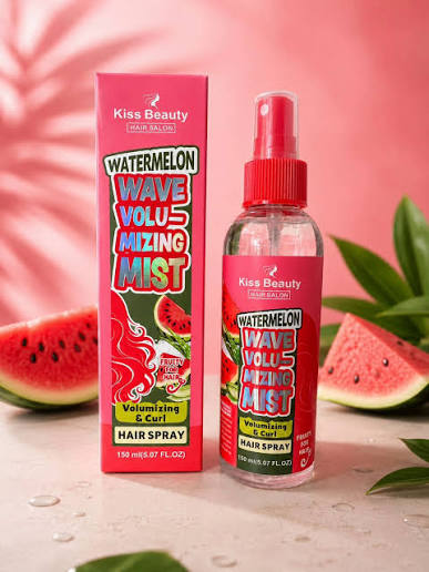 SPRAY CABELLO VOLUMEN Y RIZOS DE SANDIA - KISS BEAUTY - 150 ML